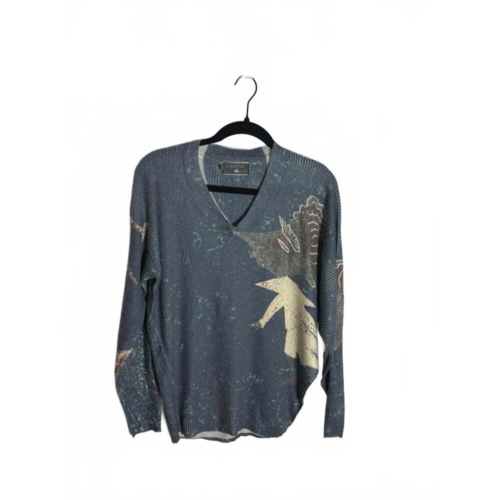 Cotelac Printed Pull over Sweater - image 4